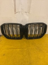2020-2023 BMW X5 M Front Upper Grille Black Glossy W/ Emblem 8746966 OEM  picture