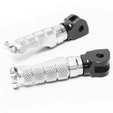 R-FIGHT Silver Front Foot Pegs For Honda CBF600 N/S 04 05 06 picture
