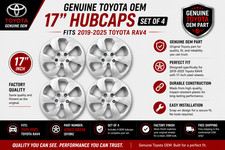 Set/4 OEM Hubcaps for Toyota Rav 4 2019-2025 New Genuine OEM Factory Set 17-inch picture