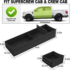 Underseat Storage Box For Ford F-150 F-250/F-350/F-450/F-550 2015-2024 Truck Cab picture