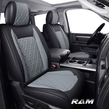 Yiertai Car Seat Covers For Dodge Ram Fit 2009-2026 1500 2010-2026 2500 3500 picture