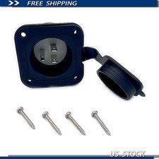 NEMA 5-15 15A 125V Recessed Male Outlet Waterproof Cover picture