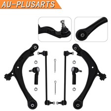 For 2011-2017 Honda Odyssey Front Control Arm & Ball Joint Tie Rod Sway Link 6pc picture