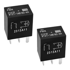 2Pcs Relay 8T2T-14B192-AA, 12VDC 4 Pins Automotive Relay picture