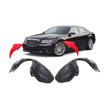 2011-2014 Chrysler 300 Set of 2 Fender Liners CH1248155 CH1249155 68084289AG picture