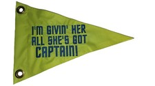 Funny I'm Givin' Her All She's Got Flag For UTV Boat Sand Rail 12x18 Pennant picture