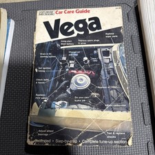 Vintage 1971-1977 Chevy Vega Car Care Guide Saturday Mechanic Repair Manual DIY picture