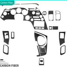 26Pcs Genuine carbon fibre full interior kit for Toyota Supra A80 MK4 1993-99 picture