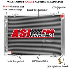 Aluminum Radiator Fit 2004 2005 2006 Toyota Sienna LE CE XLE Limited 3.3L V6 US picture