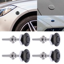 4PCS Aluminum Bumper Quick Release Fasteners Kit For Car Trunk Fender Hatch Lid picture