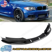 For 2007-2013 BMW E82 128i 135i M Sport Carbon Print Front Splitter Lip Spoiler picture