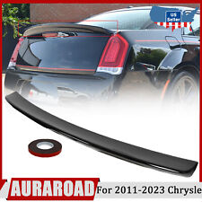 For 2011-23 Chrysler 300 300S SRT8 Rear Trunk Spoiler Gloss Black Factory Style picture