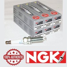 NGK LASER IRIDIUM SPARK PLUGS x 6 FOR NISSAN R35 GTR VR38DETT  - DILKAR8A8 picture