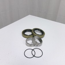 2 x UFP VAULT Grease Seal 2.56x1.68 & SS Wear Sleeve Boat Trailer Wheel Hub Axle picture