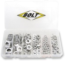 Bolt Motorcycle Hardware Drain Plug Crush Washer Kit 300-Pieces picture