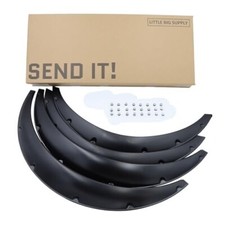 Little Big Supply™ 4x Bolt-On Fender Flare Set for Smart Fortwo w/ Hardware picture