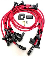 MOROSO ULTRA 40 RED SPARK PLUG WIRES BBC CHEVY 454 502 Under Header HEI picture