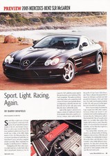 2005 Mercedes Benz SLR McLaren - Classic Article D93 picture