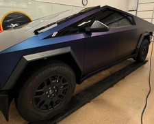 Cybertruck DIY PPF Paint Protection Film Wrap Color Change Aurora Chameleon SER picture