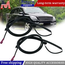 2x Fit Benz W164 ML500 ML350 Rear RH+LH Trunk D Pillar Trim Guard Cable Repair picture