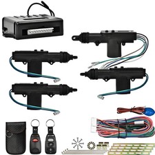 Universal Car Power Door Lock Kit with 4Pcs 12V Lock...  picture