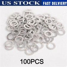 New 100pcs 14MM OIL DRAIN PLUG CRUSH WASHERS 94109-14000 FOR HONDA/ACURA picture