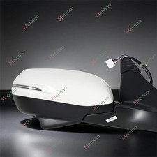 13PIN Pearl white Passenger Right Side Mirror For Honda CR-V CRV 2015 2016 15 16 picture
