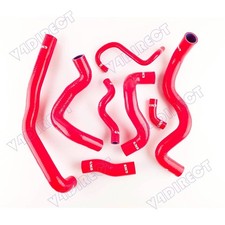 Red Silicone Coolant Heater Hose For 07-14 Mini Cooper S 1.6L R55 R56 R57 Turbo picture