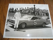 Pete Hamilton #5 1969 Ford Talladega Torino Cobra Photo - Vintage picture