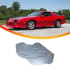 1982 -1992 Camaro Firebird Trans Am F-Body A/C Delete Panel PLATE W/Chevy Bowtie picture