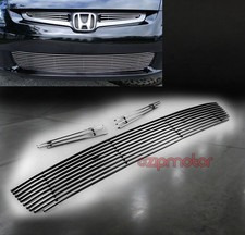 03 04 05 HONDA ACCORD SEDAN 4DR FRONT BUMPER LOWER BILLET GRILLE GRILL COMBO NEW picture