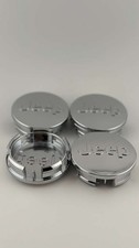 JEEP 4 X 63mm CHROME Wheel Center Caps Wrangler Compass CHEROKEE picture