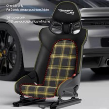 1 side Porsche Black+Yellow 918 992 Bezüge Bucket LWB Seats GT3 Schalensitze picture