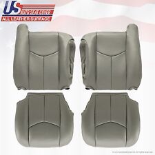 2003 To 2006 GMC Yukon Sierra Upholstery leather seat cover Replacement Gray 922 picture