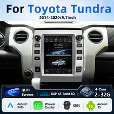 2+32GB For Toyota Tundra 2014-2020 Car Stereo Radio Android 15 GPS Navi CarPlay picture