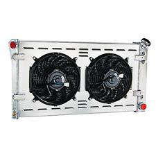 3 Rows Radiator&Shroud Fan Fits 1991-1993 1992 Chevy Caprice / Buick Roadmaster. picture