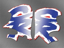 1993 93 honda CR 125 250 Radiator Shrouds Decal Stickers Graphic Thick 18mil MX  picture