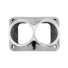 Silver T6 SS Turbo Transition Flange Dual 2.5