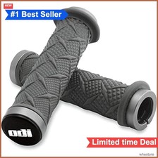 ODI ATV Xtreme Lock-On Grips Black Rubber 2 Pack Medium For Off Road Bikes picture