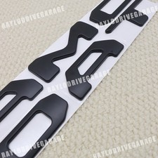 For 2024-2026 TACOMA Tailgate Insert Letter Emblem Rear Badge Raised Matte Black picture