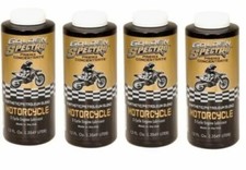 Golden Spectro 2-Cycle Semi-Synthetic Pre Mix Motorcycle Oil (4) 12oz Bottles picture