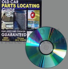 Find ANY Corvette Parts with this CD Guaranteed Directory New-Used Part Dealers picture