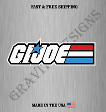 G.I. JOE VINYL DECAL STICKER CAR TRUCK WINDOW BUMPER GARAGE 4MIL BUBBLE FREE picture