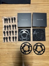 Rennline 5mm Wheel Spacers Set of 4 & Lug Bolts Porsche 981 Cayman 911 991 997 picture