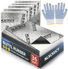KILMAT 80 mil 36 sqft Car Sound Deadening Mat Butyl Automotive Sound Deadener Au picture
