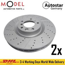 Autostar 2x Front Left And Right Brake Disc Set For Mercedes-Benz 4634210712 picture