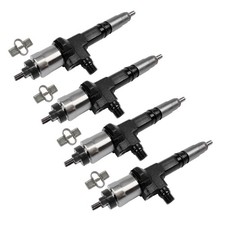 4 Pieces Diesel Fuel Injectors Black for Kubota V3800 V3800T Models 1J50053051 picture