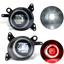 For 2008-2014 Mitsubishi Lancer Front LED Fog Lights w/ DRL PAIR picture