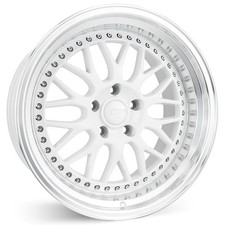 18x8.5/18x9.5 ESR Wheels SR01 Gloss White JDM Style Rims (4pcs) picture
