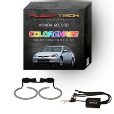Dream Color Chasing Dynamic LED Halo kit for 2003-2007 Honda Accord Headlights picture